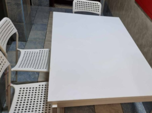 ikea table with 4 chairs for sale