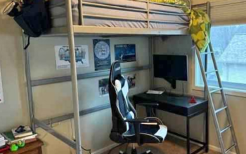IKEA single size loft bed for sale