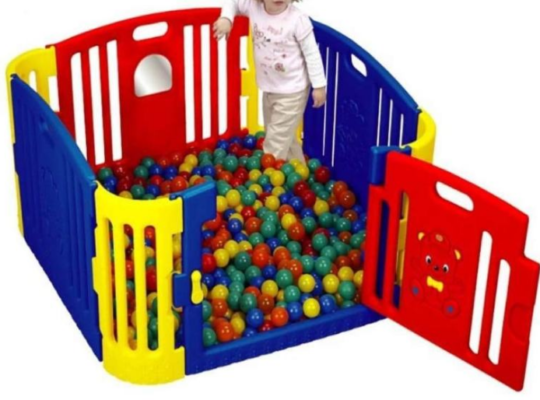 Enclosed Play Area With A Latched Gate For Sale