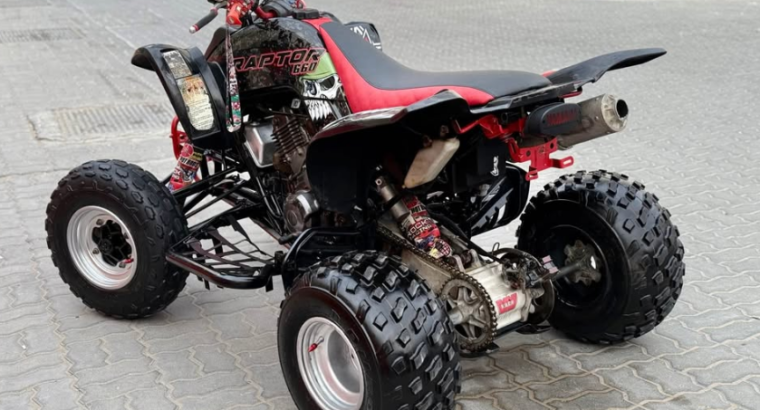 Yamaha Raptor 660R 2006 in good condition for sale