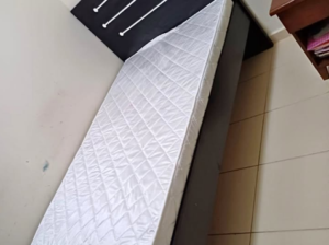 Wood bed 120×190 cm for sale