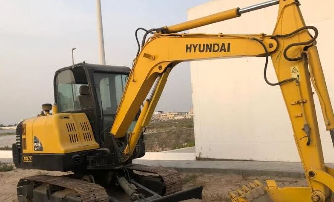 Hyundai mini excavator for sale