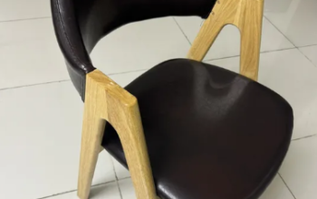 Chairs leather 6 unit for sale