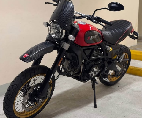 Ducati Scrambler 2017 Gcc in good condition for sa