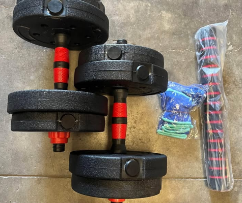 15kg adjustable Dumbbells for sale