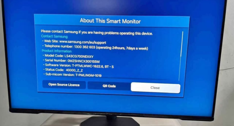 Samsung LS43CG700NEXXY 43″ Gaming Monitor For Sal