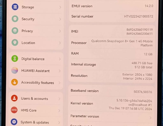 HUAWEI MATE X3 FOR SALE
