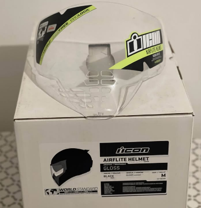IFON FULL FACE HELMET GLOSSY BLACK FOR SALE
