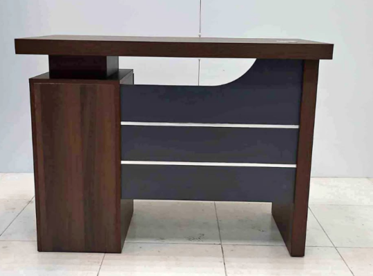 OFFICE TABLE 100X50 CM WALNUT WHITE FOR SALE