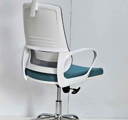 Mesh Office Chair White headrest For Sale