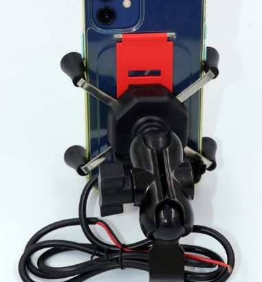 Phone Holder with USB charging ability for sale