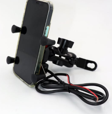 Phone Holder with USB charging ability for sale