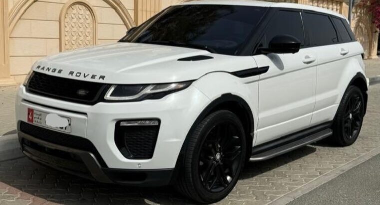 Range Rover EVouge dynamic 2016 Gcc