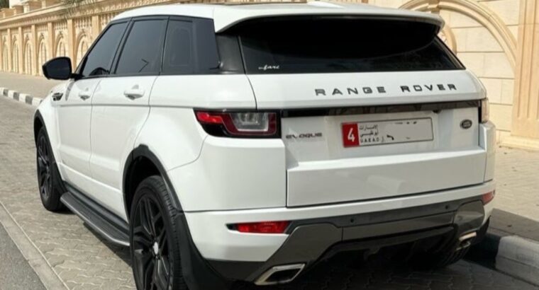 Range Rover EVouge dynamic 2016 Gcc