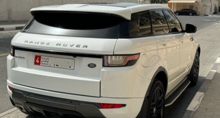 Range Rover EVouge dynamic 2016 Gcc