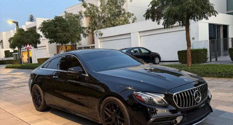 Mercedes E400 coupe 2018 USA imported