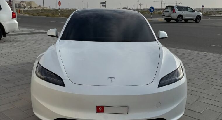 Tesla Model 3 long range 2024 Gcc for sale