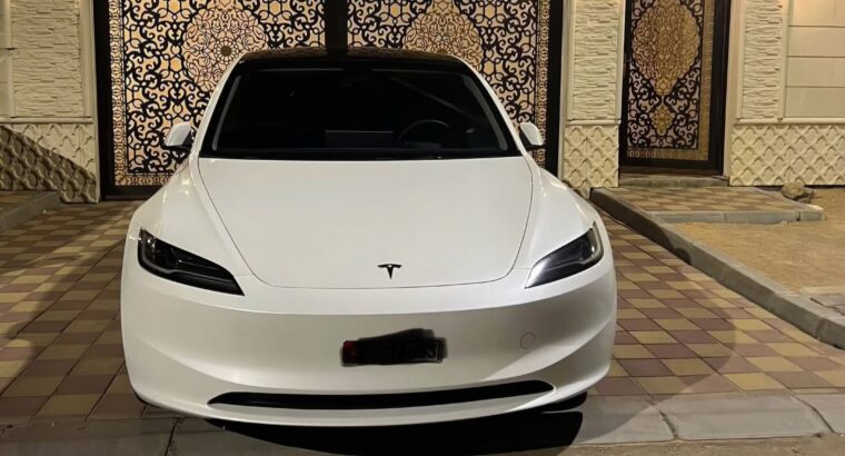 Tesla model 3 long range 2024 Gcc