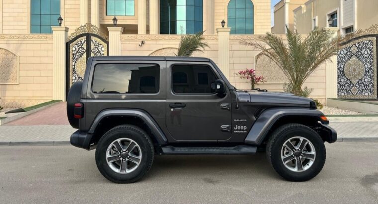 Jeep wrangler Sahara coupe 2022 Gcc