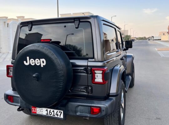 Jeep wrangler Sahara coupe 2022 Gcc