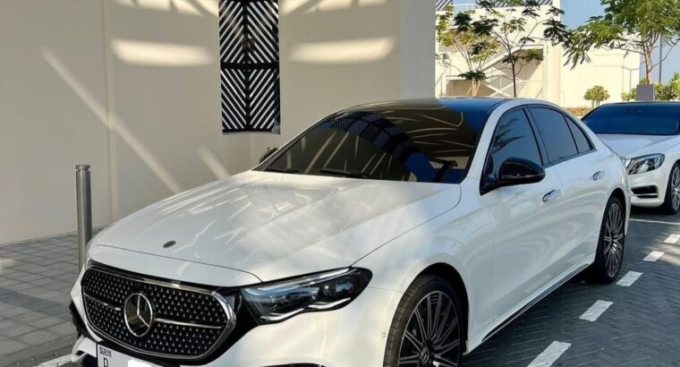 Mercedes E300 AMG 2024 Gcc for sale