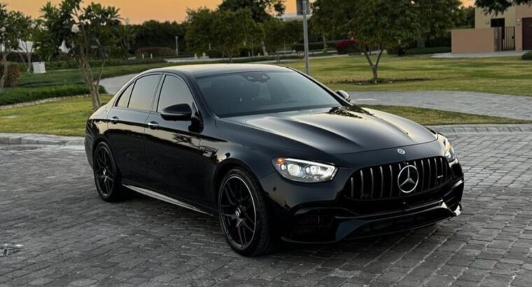 Mercedes E63s fully loaded 2021 USA imported