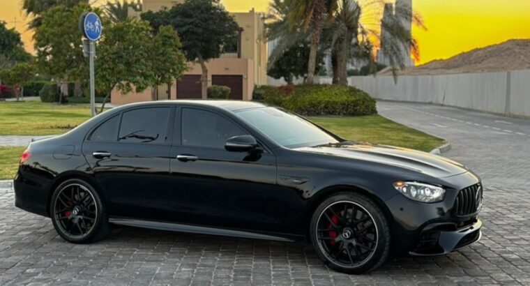 Mercedes E63s fully loaded 2021 USA imported