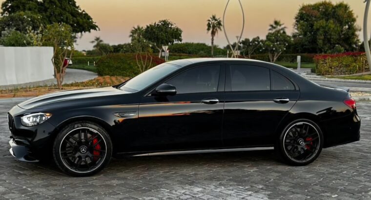Mercedes E63s fully loaded 2021 USA imported