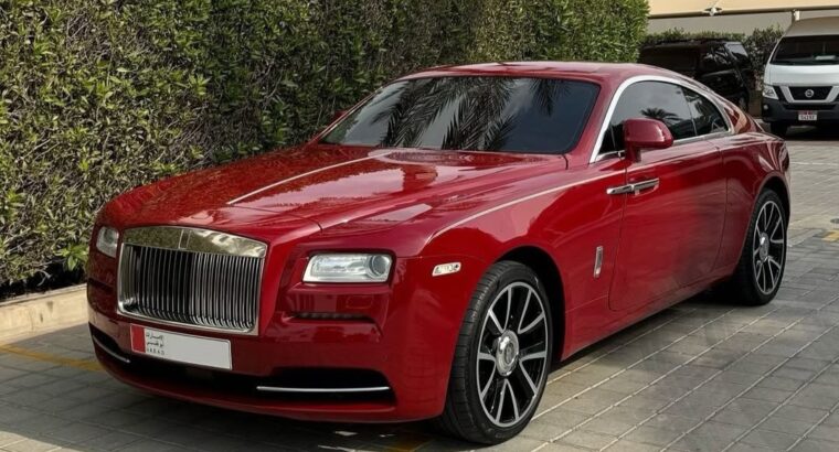 Rolls Royce Wraith 2014 Gcc full option for sale