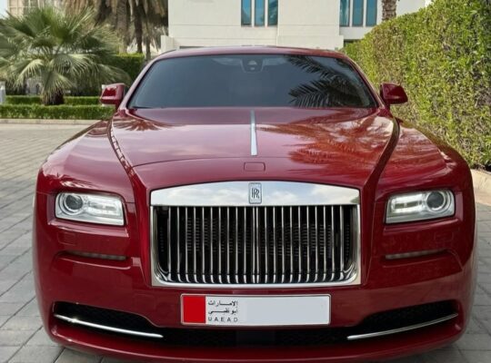 Rolls Royce Wraith 2014 Gcc full option for sale