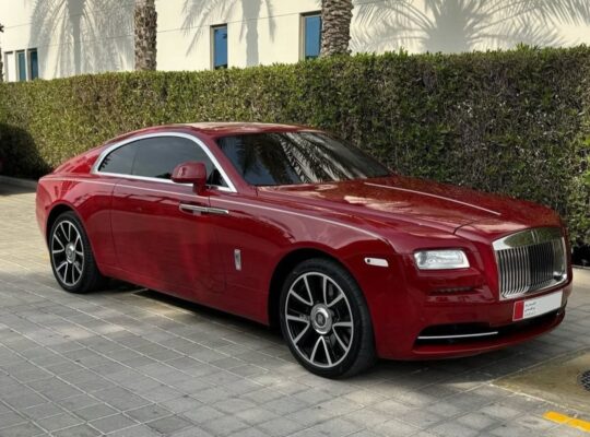 Rolls Royce Wraith 2014 Gcc full option for sale