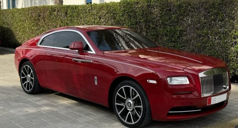 Rolls Royce Wraith 2014 Gcc full option for sale