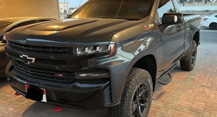 Chevrolet Silverado trail boss 2019 coupe Gcc