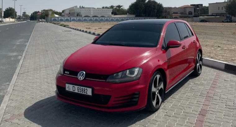Volkswagen GTI 2014 Gcc full option