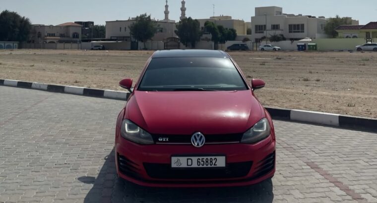 Volkswagen GTI 2014 Gcc full option