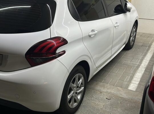 Peugeot 208 in good condition 2019 Gcc