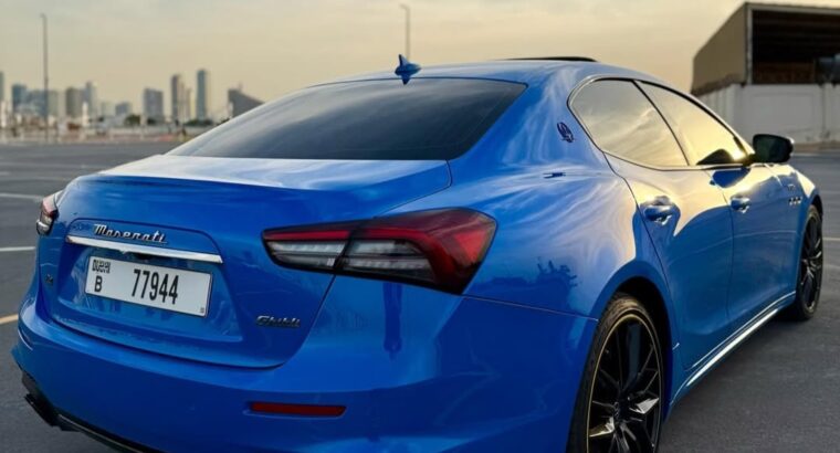 Masarati Ghibli SQ4 F Tributo 2022 sport USA impo