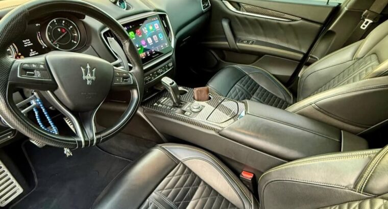 Masarati Ghibli SQ4 F Tributo 2022 sport USA impo