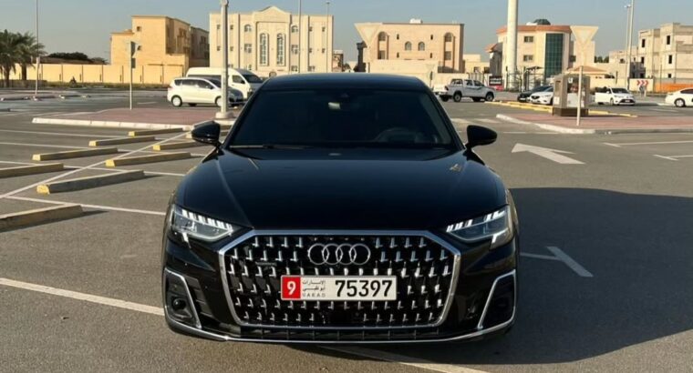 Audi A8L 55TFSI 2023 Gcc fully loaded