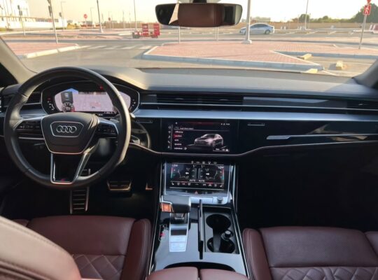 Audi A8L 55TFSI 2023 Gcc fully loaded