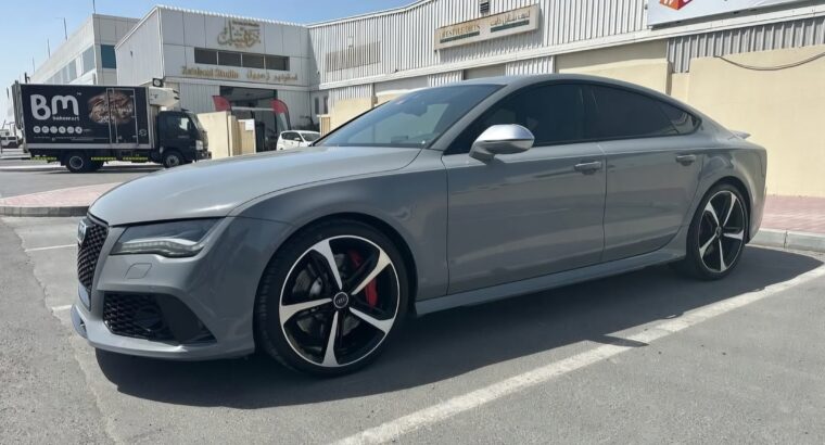 Audi RS7 2015 Gcc fully loaded
