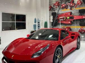 Ferrari 488 spider 2019 fully loaded Gcc