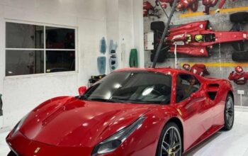 Ferrari 488 spider 2019 fully loaded Gcc