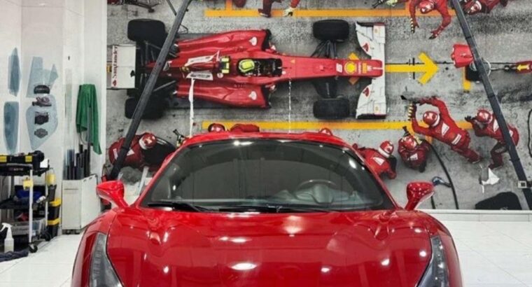 Ferrari 488 spider 2019 fully loaded Gcc