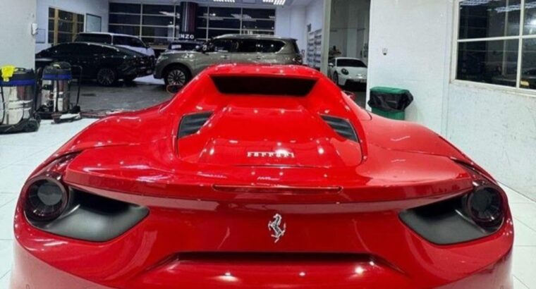 Ferrari 488 spider 2019 fully loaded Gcc
