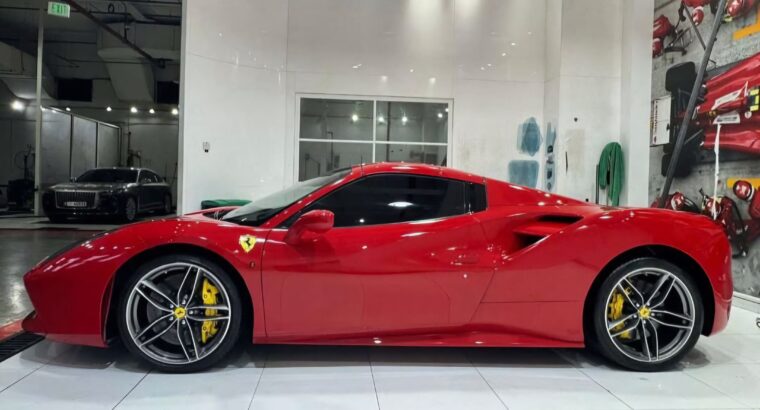 Ferrari 488 spider 2019 fully loaded Gcc
