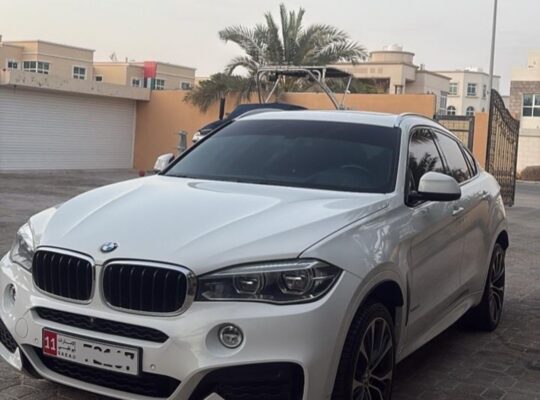 BMW X6 2018 Gcc in perfect condition