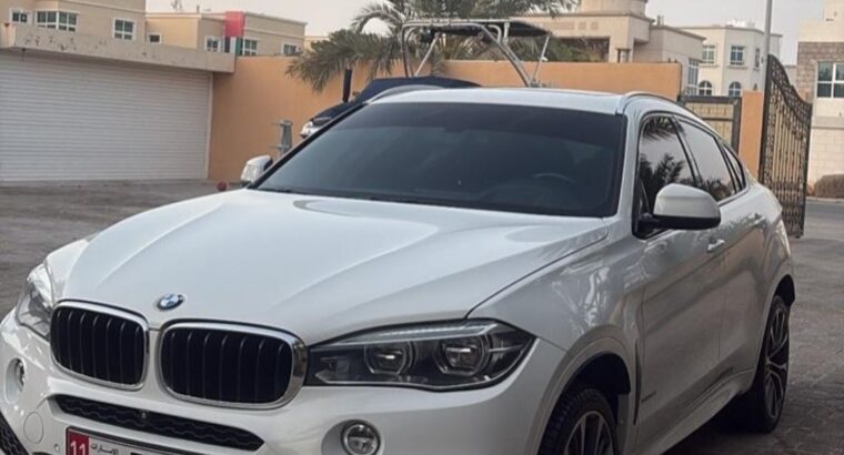 BMW X6 2018 Gcc in perfect condition