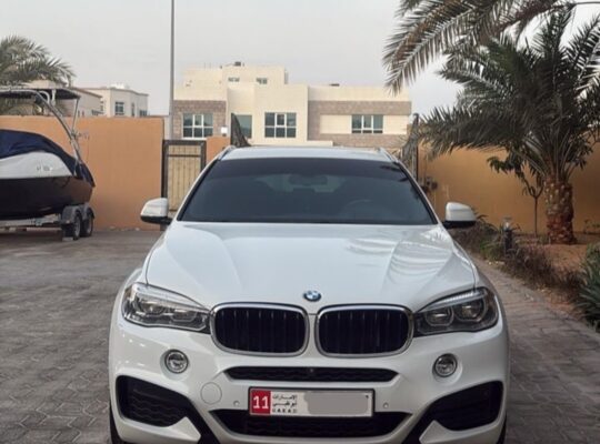 BMW X6 2018 Gcc in perfect condition