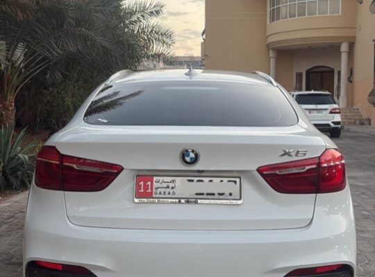 BMW X6 2018 Gcc in perfect condition